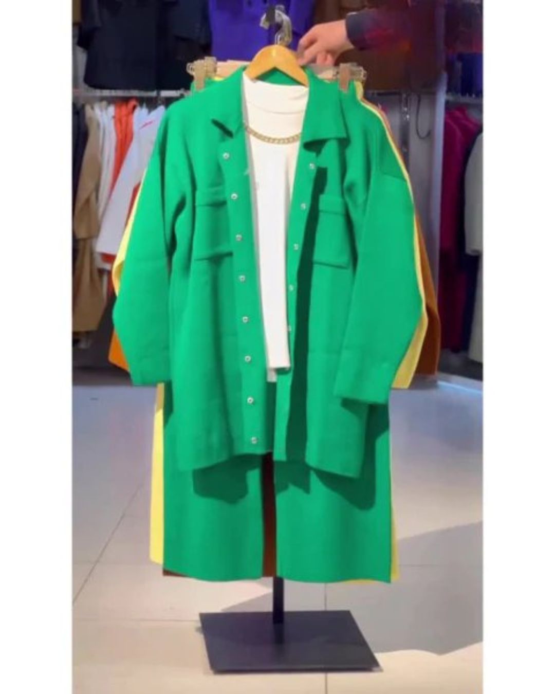 Western Button Shirt Set with Inner & Flapper (3PC)