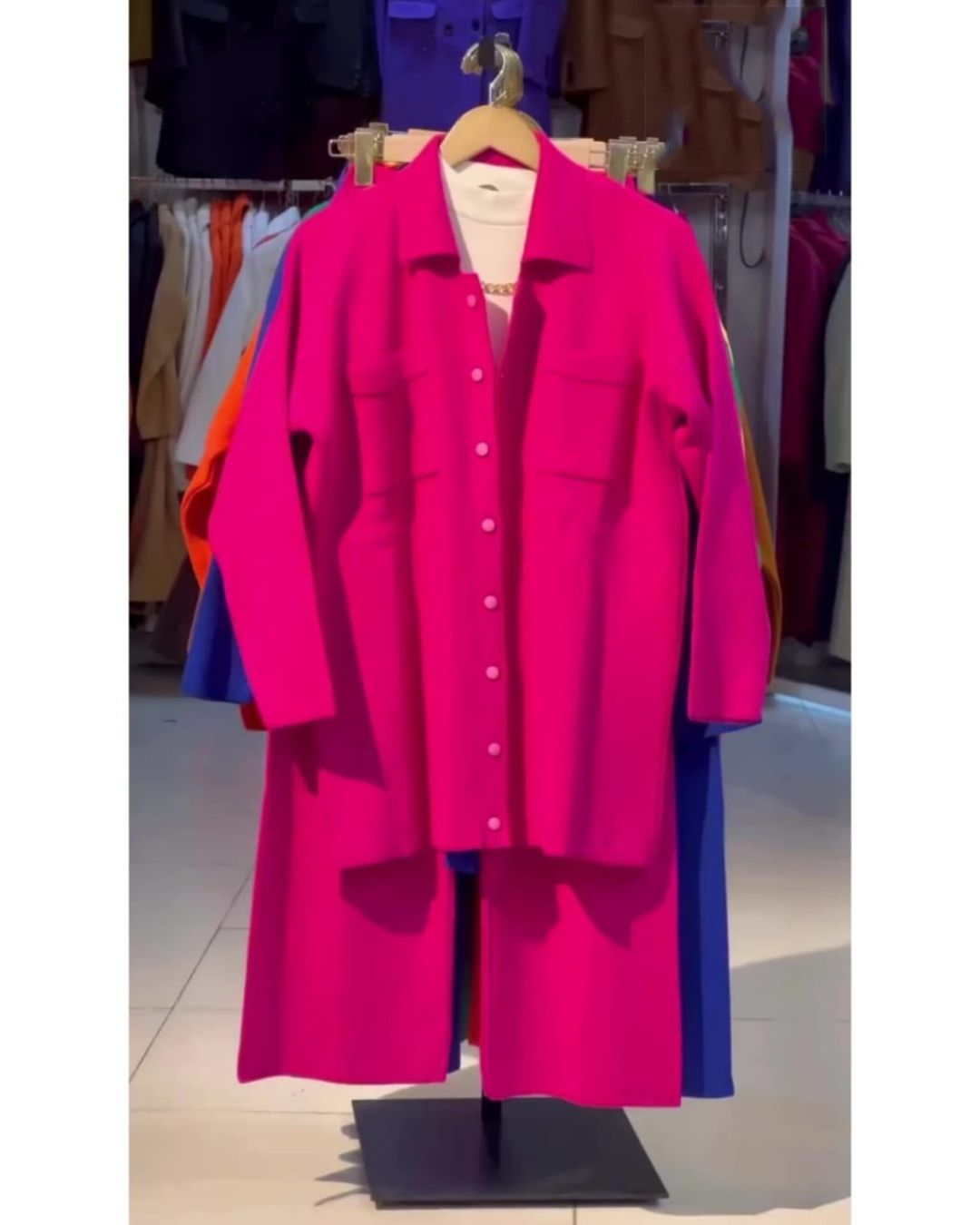 Western Button Shirt Set with Inner & Flapper (3PC)