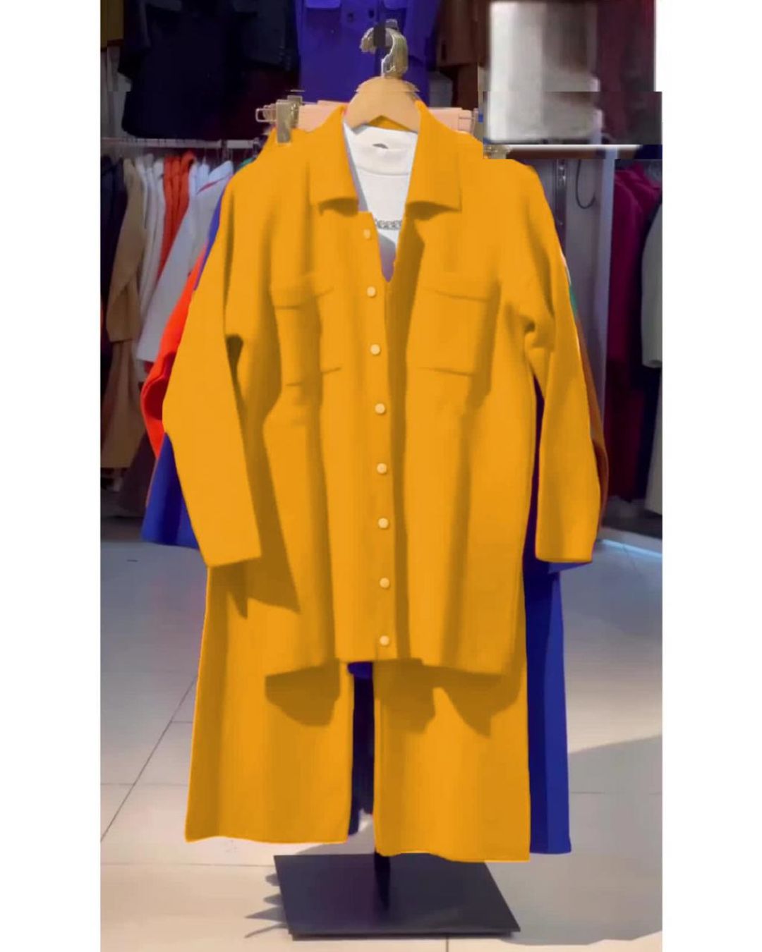 Western Button Shirt Set with Inner & Flapper (3PC)